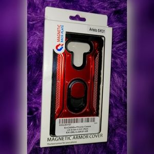 Magnetic Armor Cellphone Cover for LG Aristo